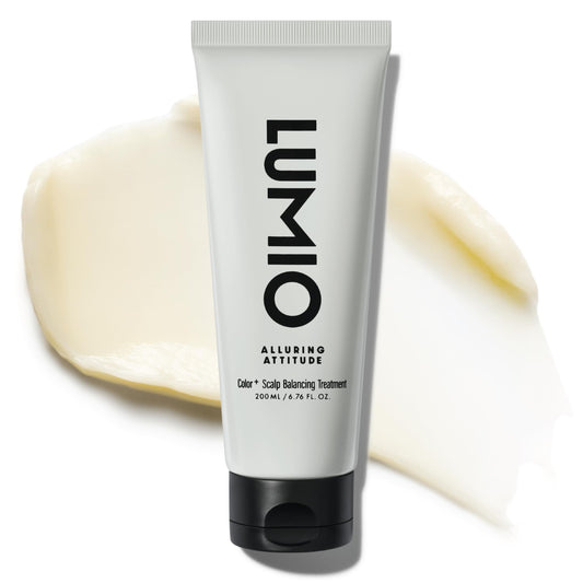 White Smoke LUMIO Color+ Scalp Balancing Treatment | Color Safe, Scalp & Damage Repair, for Color-Treated Hair & Sensitive Scalp, K-Beauty, Professional Salon Formula, Sulfate-Free, Low-pH, 6.76 fl.oz