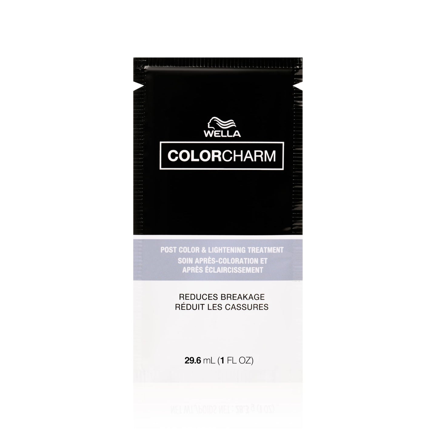 Black COLORCHARM Post Color & Lightening Treatment | Bond Building | Conditions, Adds Shine, & Strengths Hair After Coloring | 1 Fl Oz Sachet