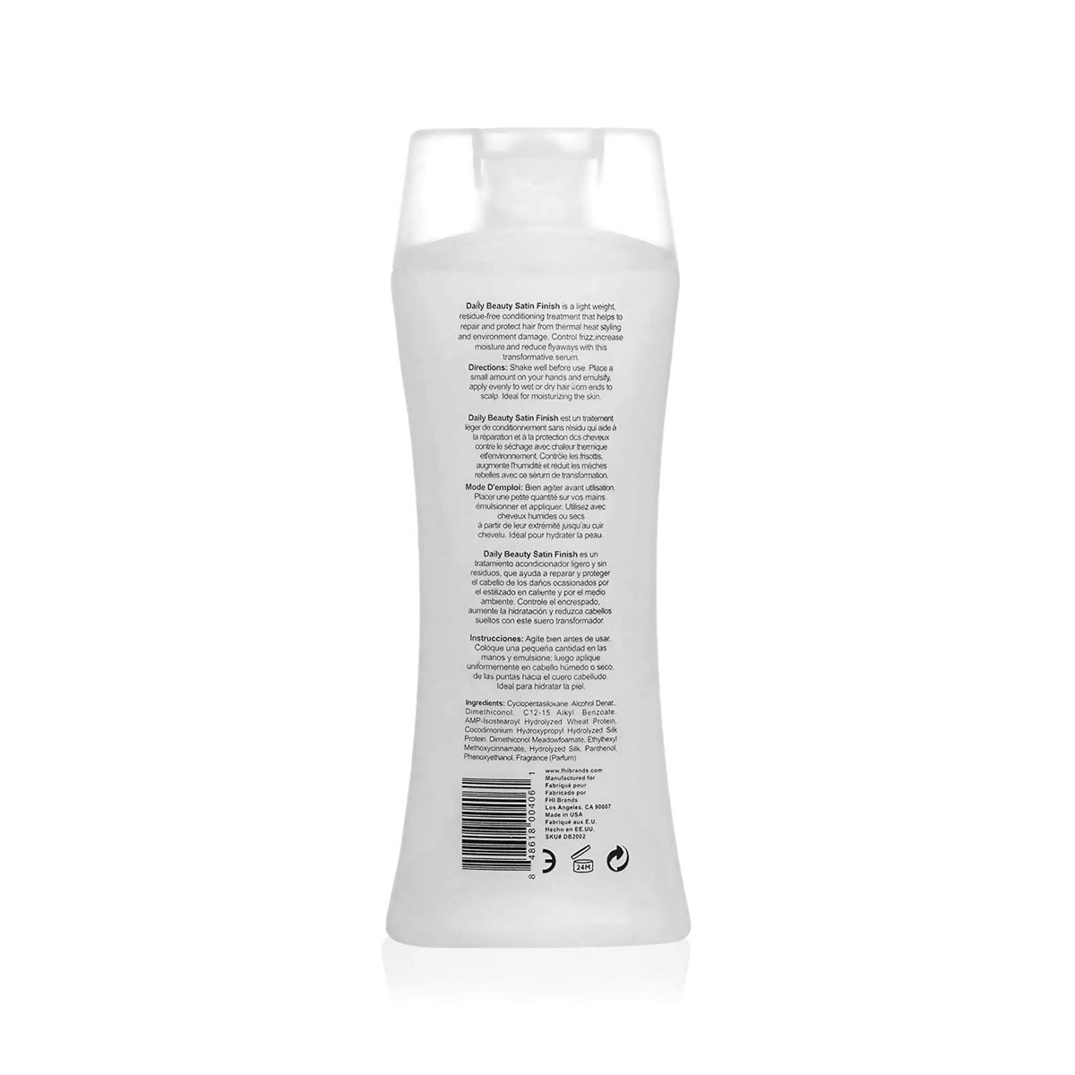 Light Gray FHI Heat Daily Beauty Satin Finish Hair Treatment, 2 Fl Oz