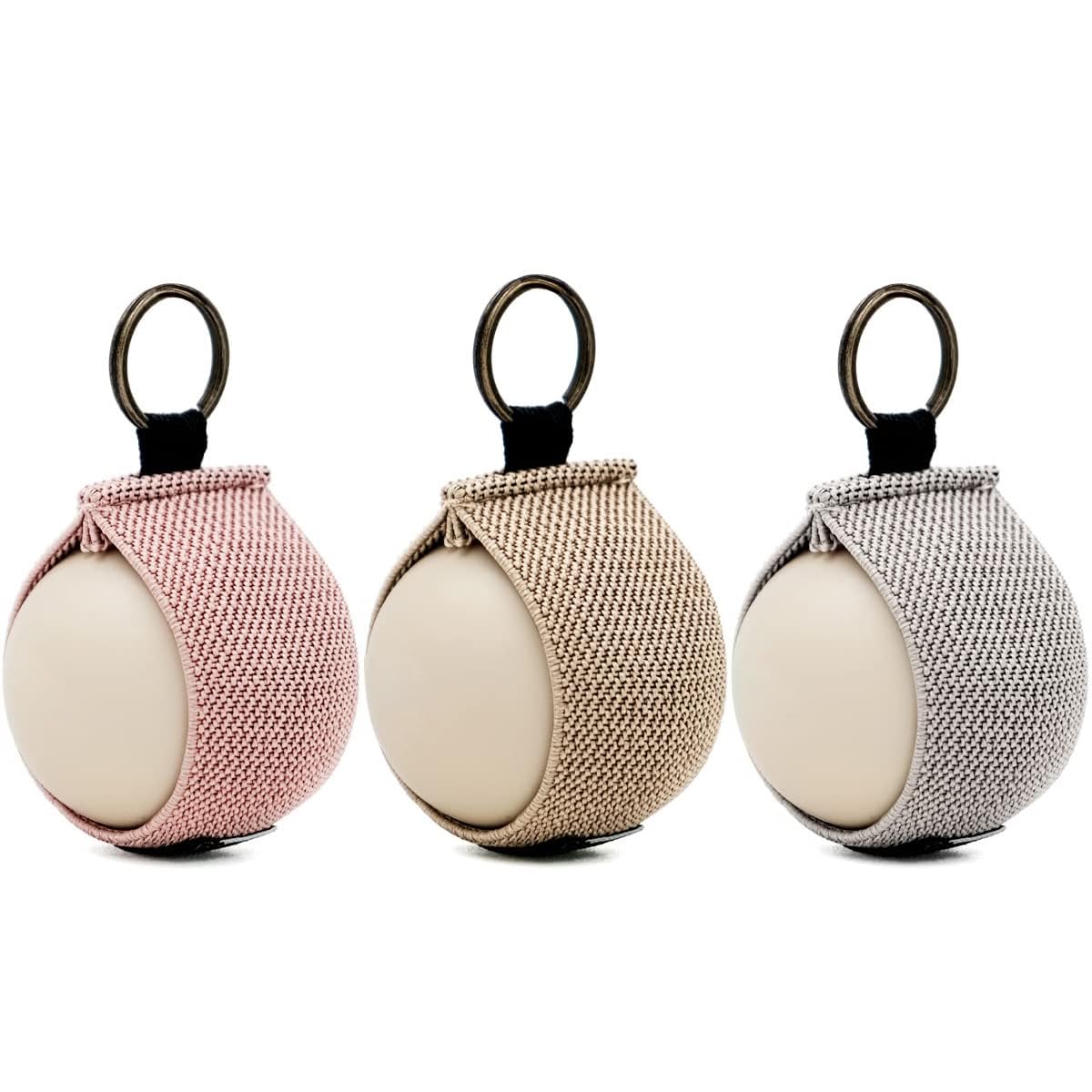 White Smoke WK IEASON Lip Balm Holder Keychain for LANEIGE, Summer Fridays, Small Christmas Gifts Stocking Stuffers for Teen Girls, Lip Gloss Holder Compatible With Chapstick, Burt's Bees Elastic Lipstick Holder