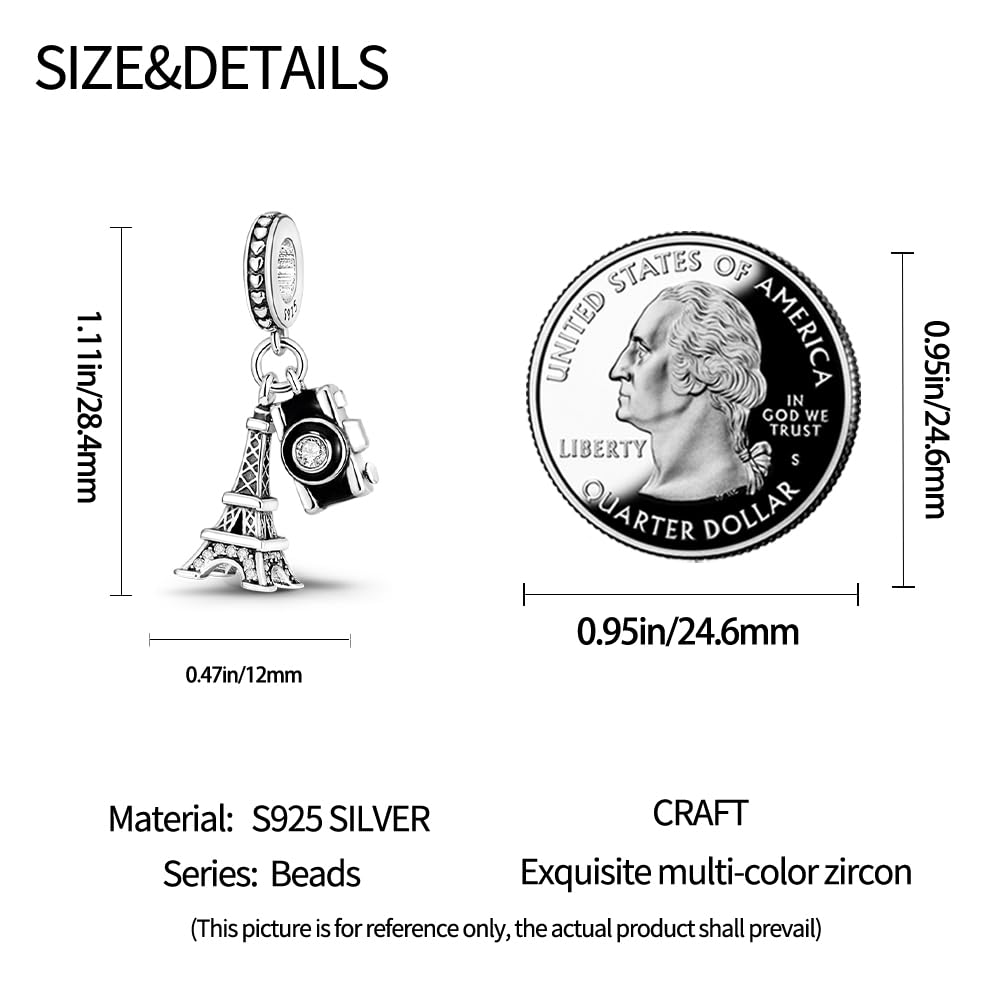 White Smoke ChenYuTe 925 Sterling Silver Charms for Bracelets,Happy Family Dangle Pendants Charms Bead fit Pandora Charms Bracelets or Necklaces Jewelry Gift for Womens
