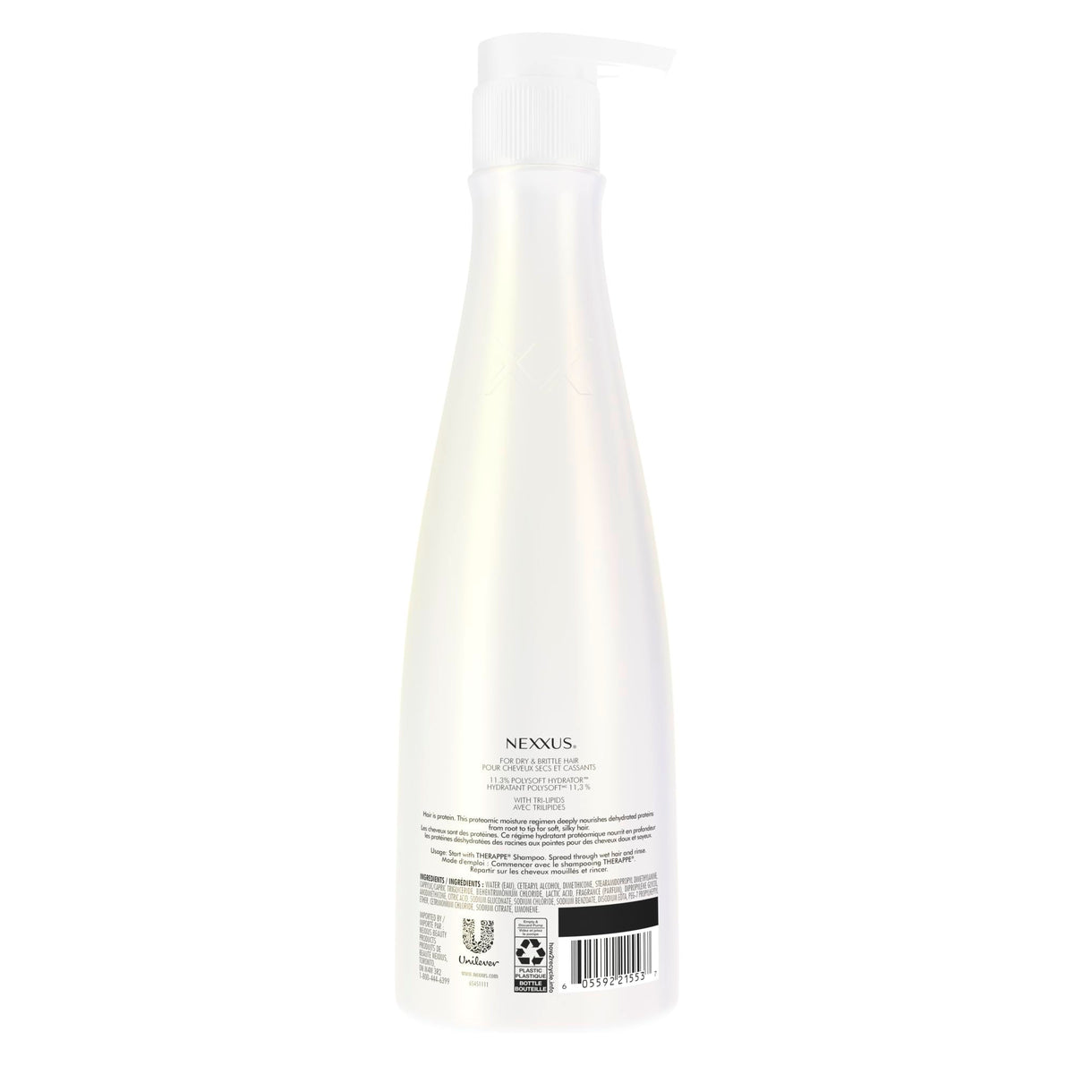 White Smoke Nexxus HUMECTRESS Conditioner for Ultimate Moisture for Dry Hair Powered by POLYSOFT HYDRATOR Technology with Tri-lipids 13.5 oz