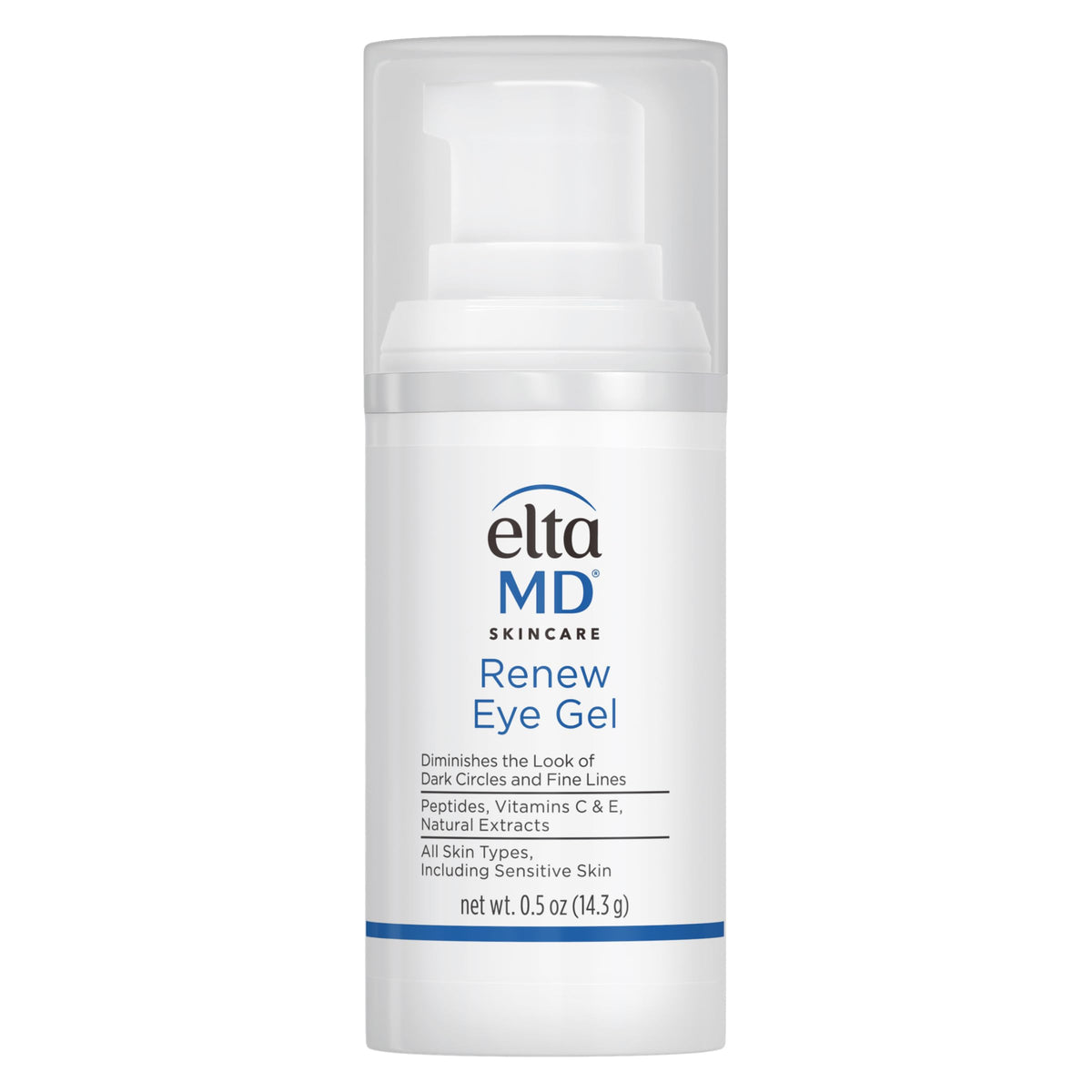 Lavender EltaMD Renew Eye Gel Serum for Dark Circles and Puffiness, 0.5 oz