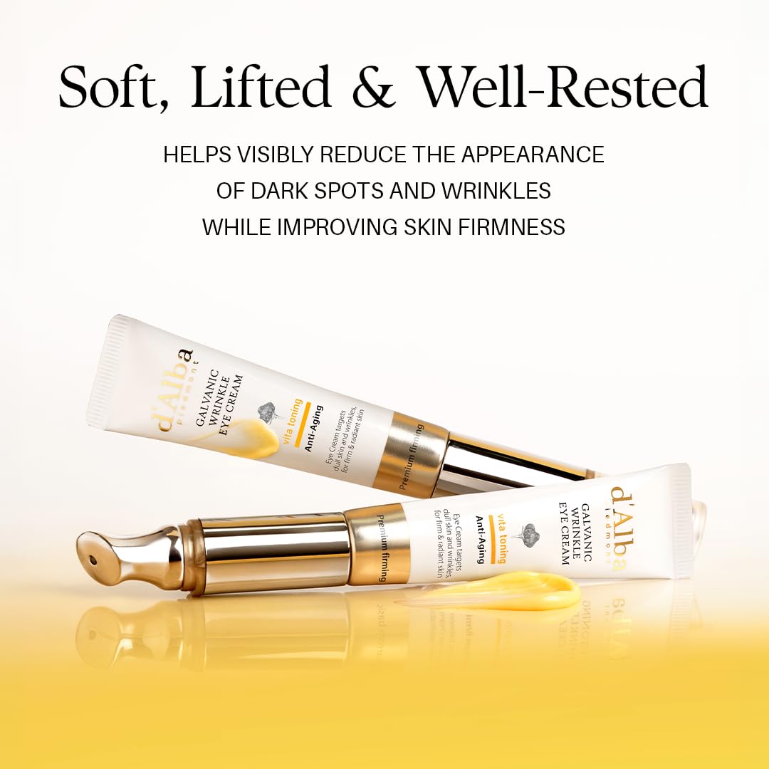 White Smoke d'alba Piedmont Vita Toning Galvanic Eye Cream (0.5 fl oz)