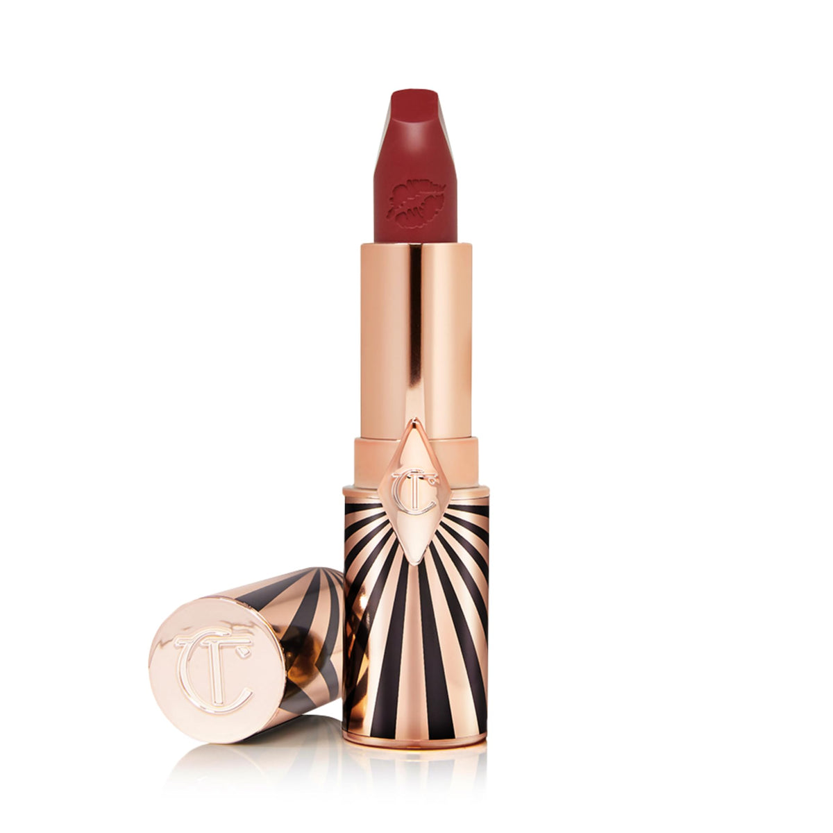 White Smoke Charlotte Tilbury Hot Lips 2.0 Lipstick - Hydrating, Long Lasting