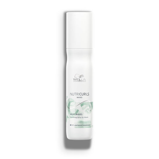 Lavender Wella Professionals Nutricurls Milky Waves Nourishing Leave-In Spray for Wavy Hair | Manageability for Soft Alluring Waves | 24H Anti-Frizz Control | 5.07 Fl Oz