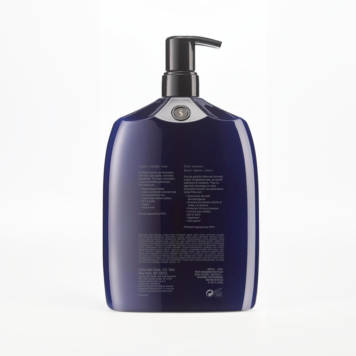 White Smoke Oribe Supershine Hydrating Shampoo - Hydrates & Adds Shine - 33.8oz