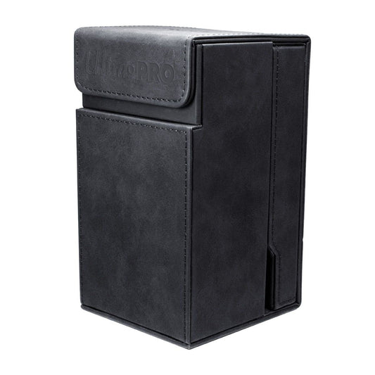 Dark Slate Gray Ultra PRO - Alcove Dice Tower - Great Dice Carrying Case for Classic Board Games, RPG Games, and Tabletop Games - Stores 40+ Standard Sized RPG Game Dice