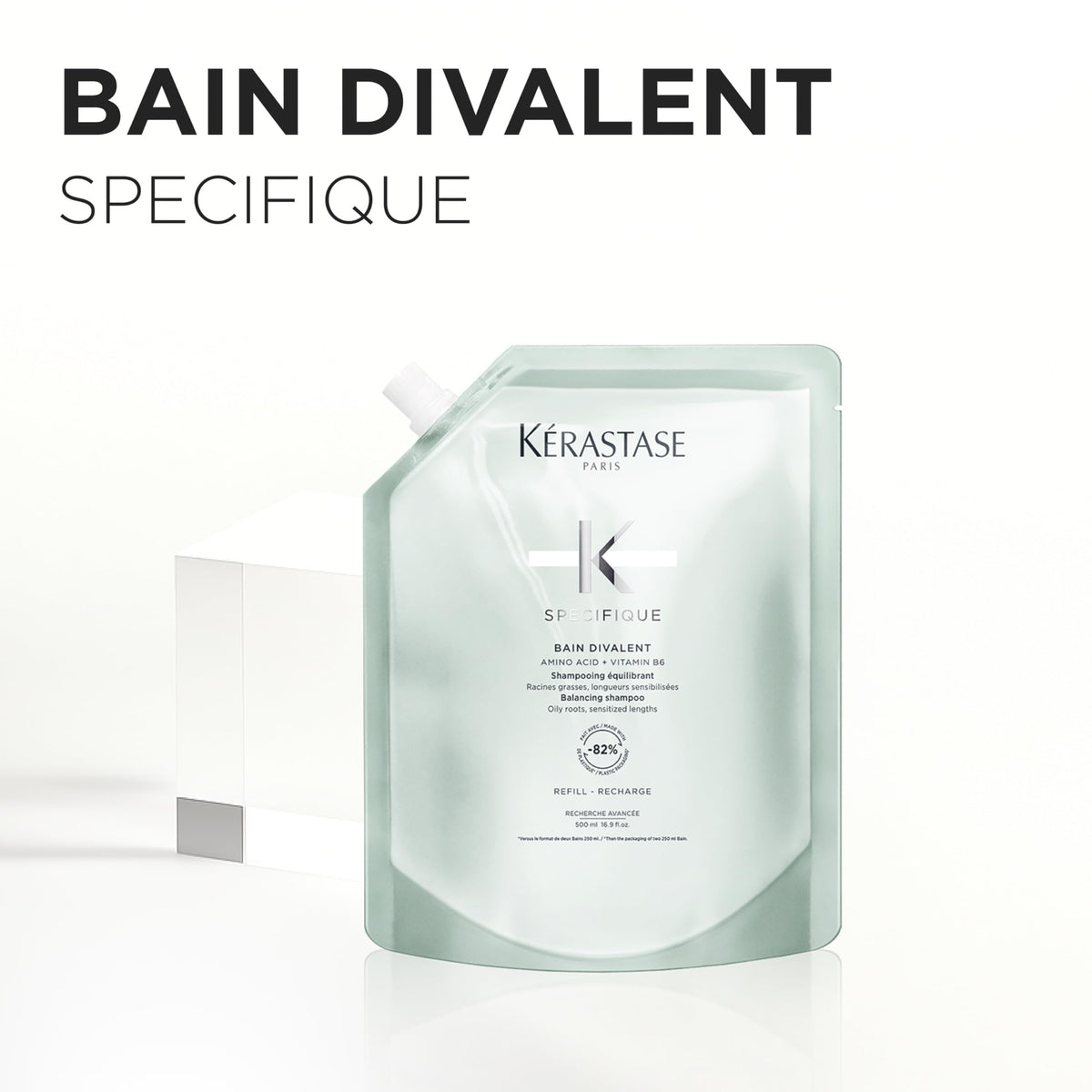 White Smoke Kerastase Specifique Balancing Shampoo For Oily Scalp & Hair