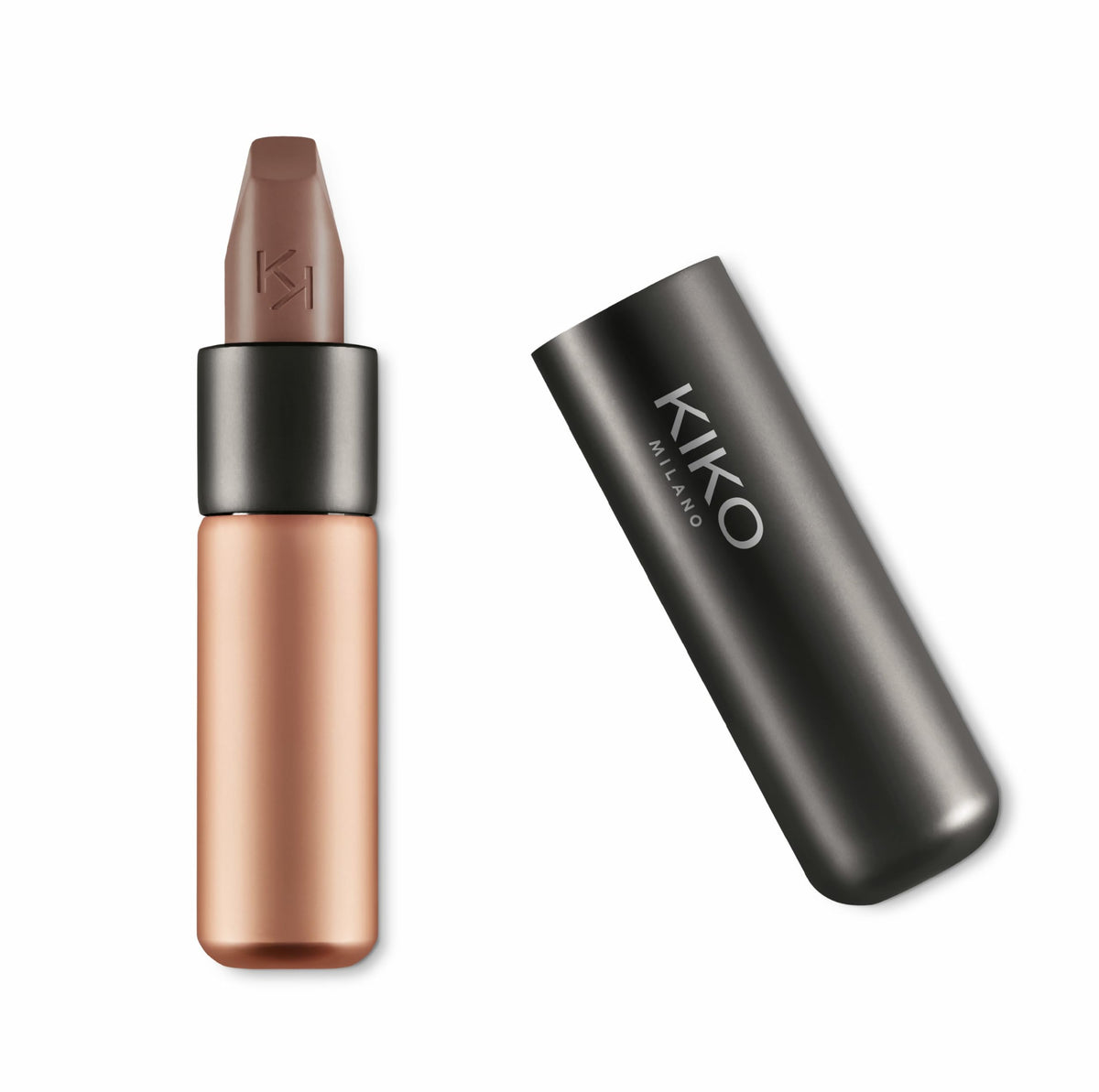 White Smoke KIKO Milano Velvet Passion Matte Lipstick 332 | Creamy Matte Lipstick
