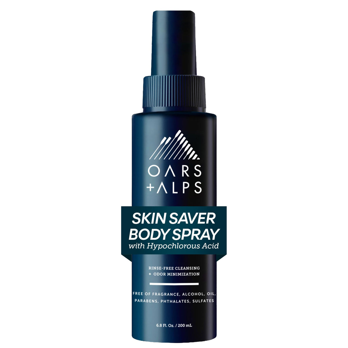 White Smoke Oars + Alps Hypochlorous Acid Spray for Body, Skin Saver, 6.8oz