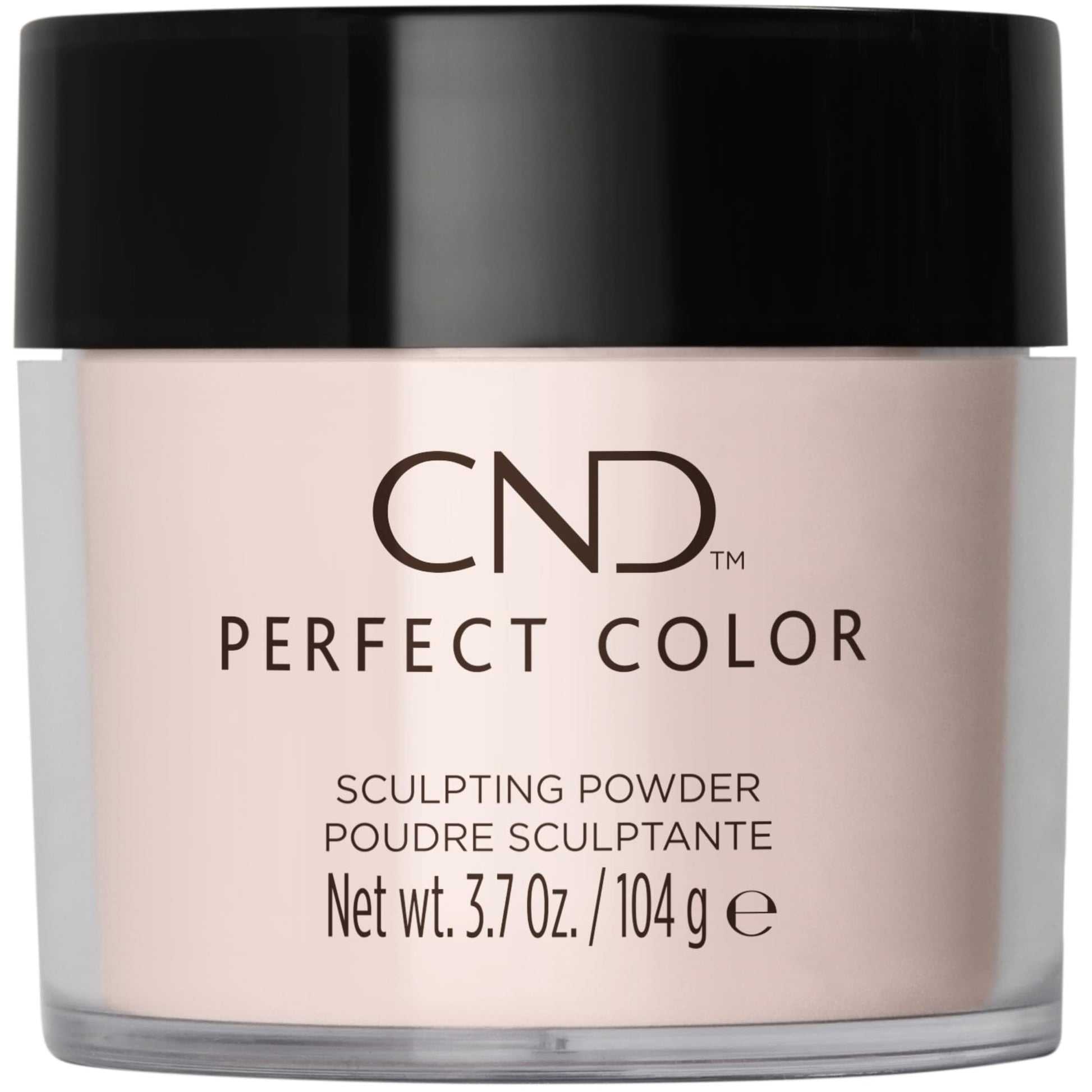Black CND Perfect Color Sculpting Powder, Cool Mocha, 3.7 oz.
