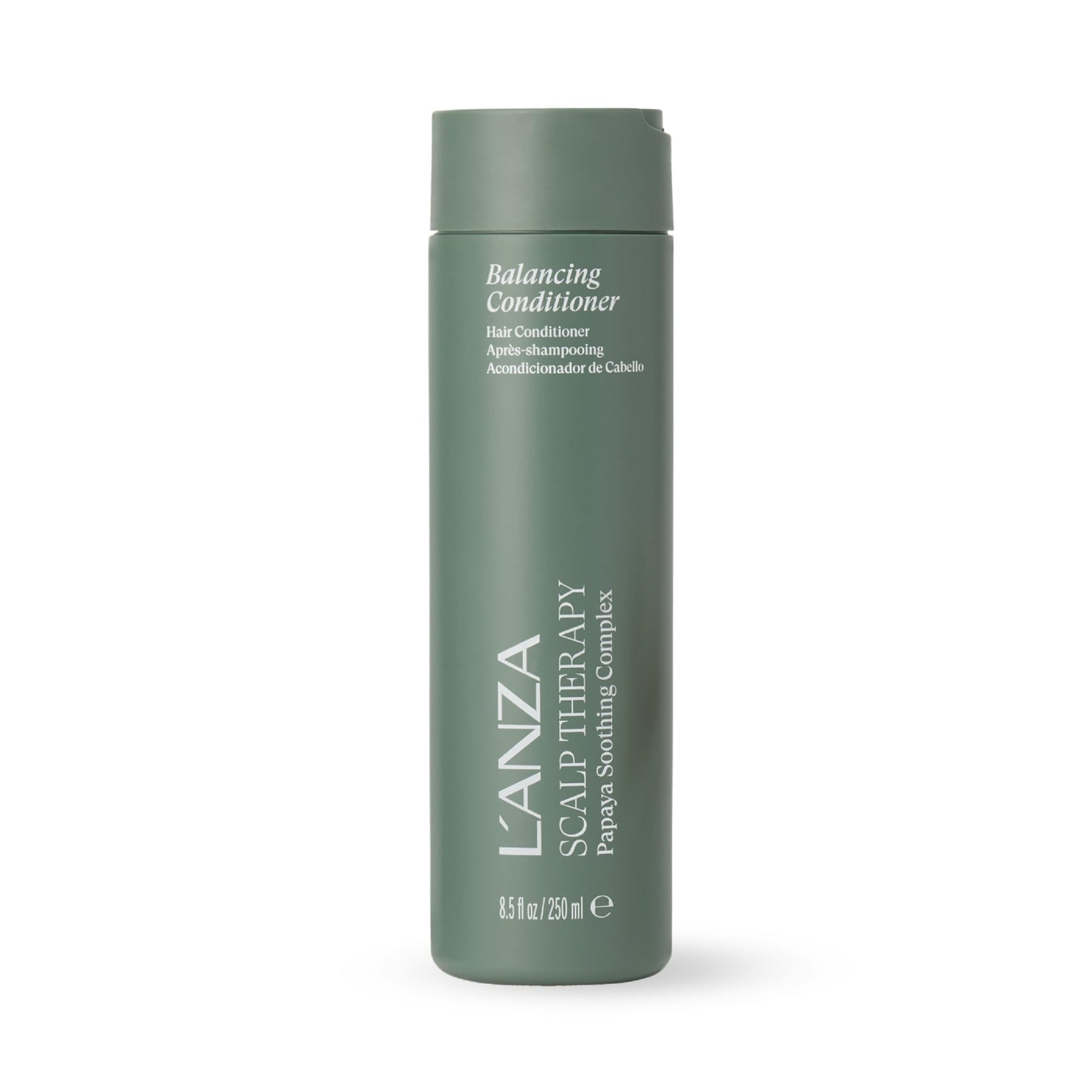 Slate Gray L'ANZA Scalp Therapy Balancing Conditioner For Oily Hair & Sensitive Scalps, Soothes Dryness, Moisturizing, Removes Buildup, Anti-Flake Treatment for Hair Growth, Color Safe Sulfate Free (10.1 Fl Oz)