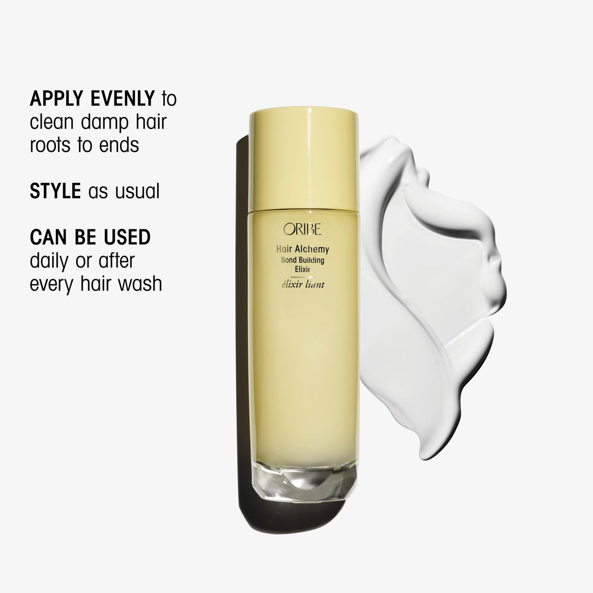White Smoke Oribe Hair Alchemy Bond Building Leave-In Treatment - For Weak Hair - 3.4oz