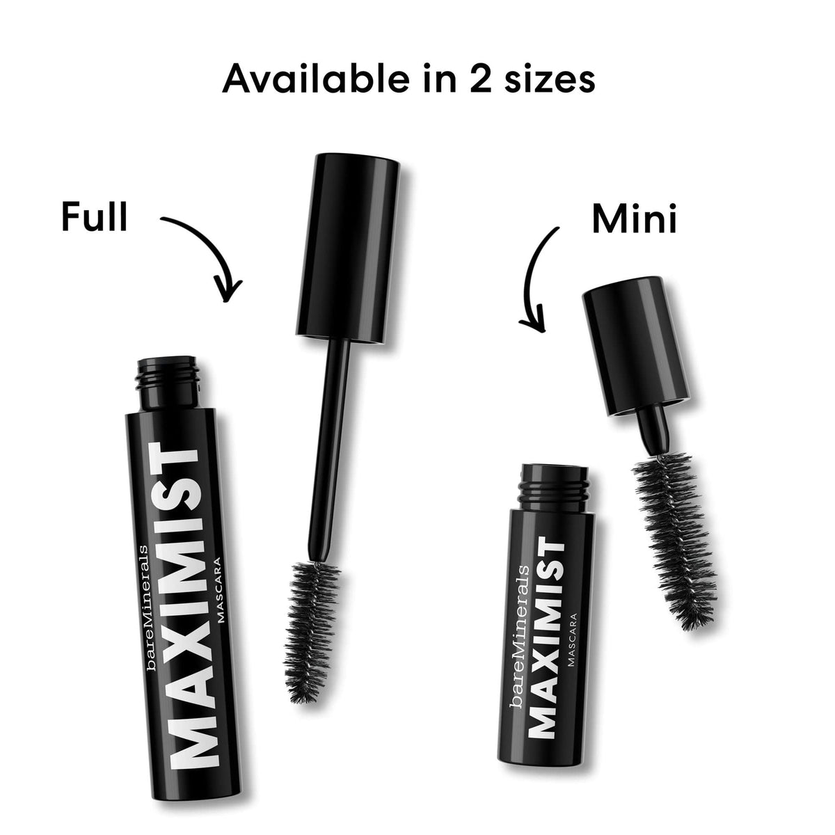 White Smoke bareMinerals Maximist Phyto-Fiber Volumizing Mascara, 9ml