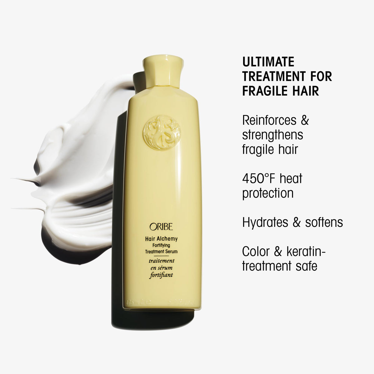 White Smoke Oribe Hair Alchemy Treatment Serum - Strengthens Fragile, Weak Hair - 2.5oz