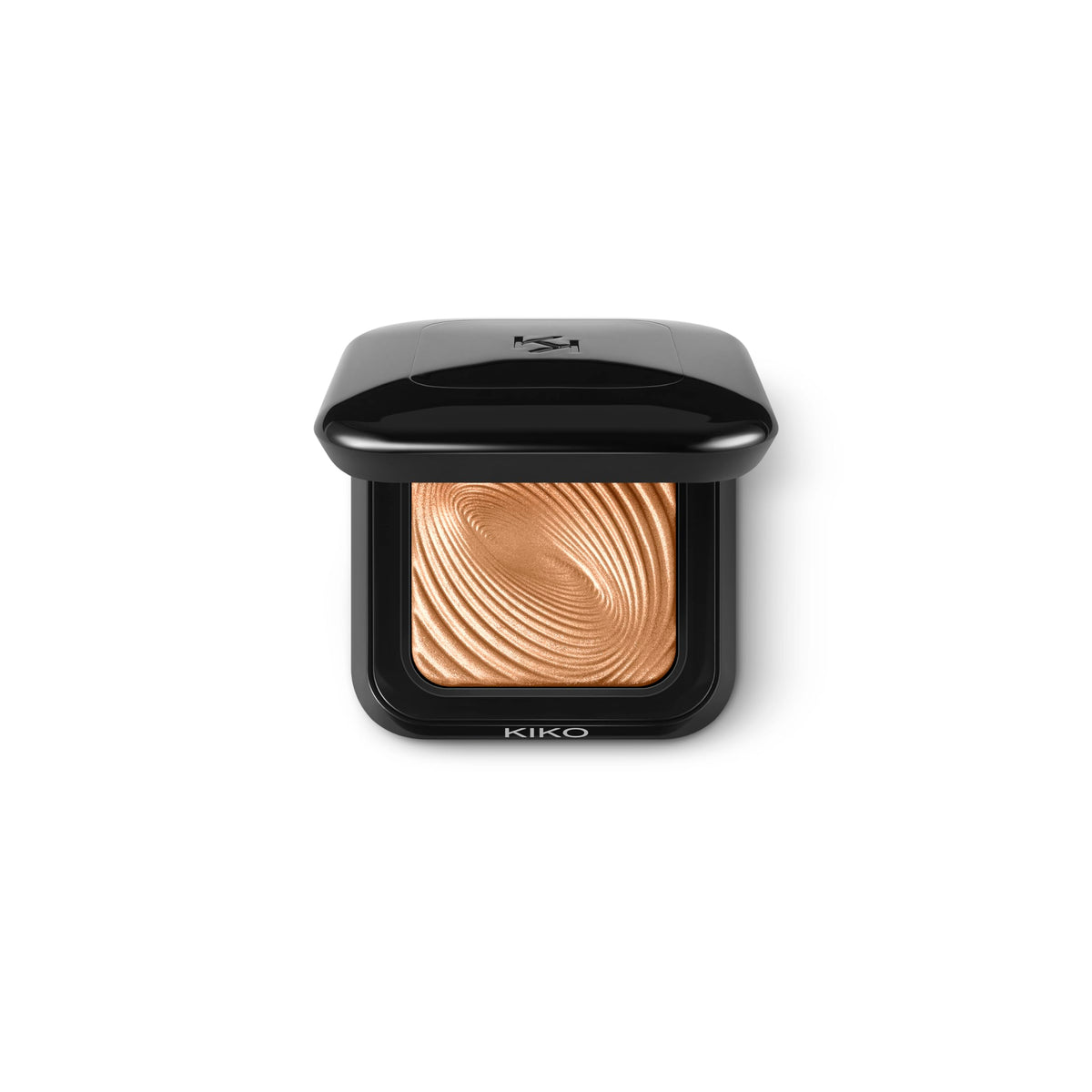 Black KIKO Milano Water Eyeshadow, 04 Orange Bronze
