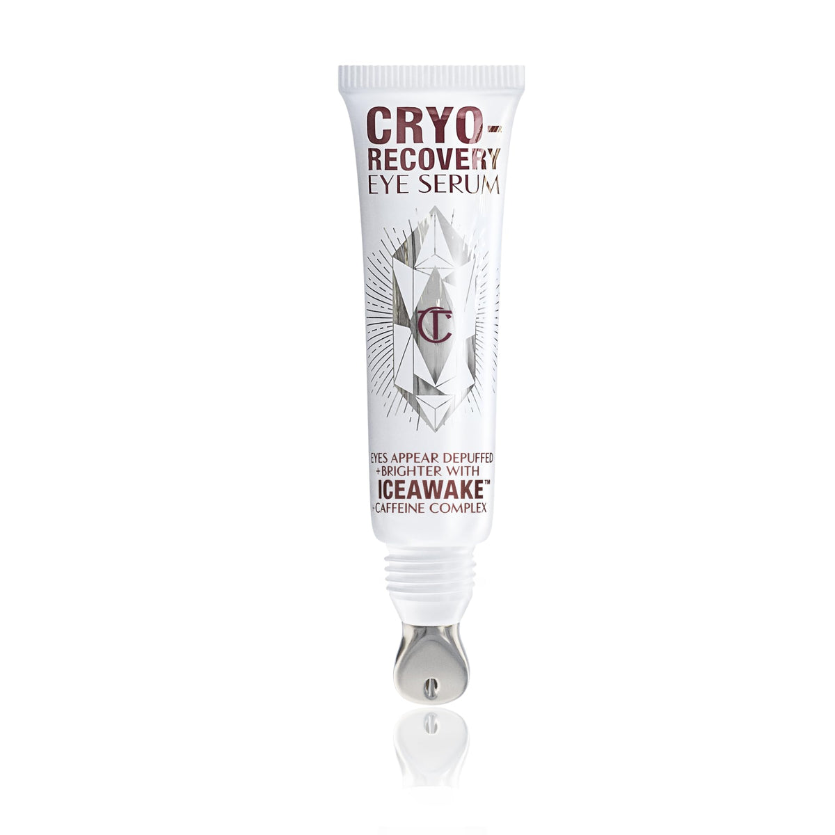 White Smoke Charlotte Tilbury Cryo-Recovery Eye Serum - Cooling Dark Circles Treatment