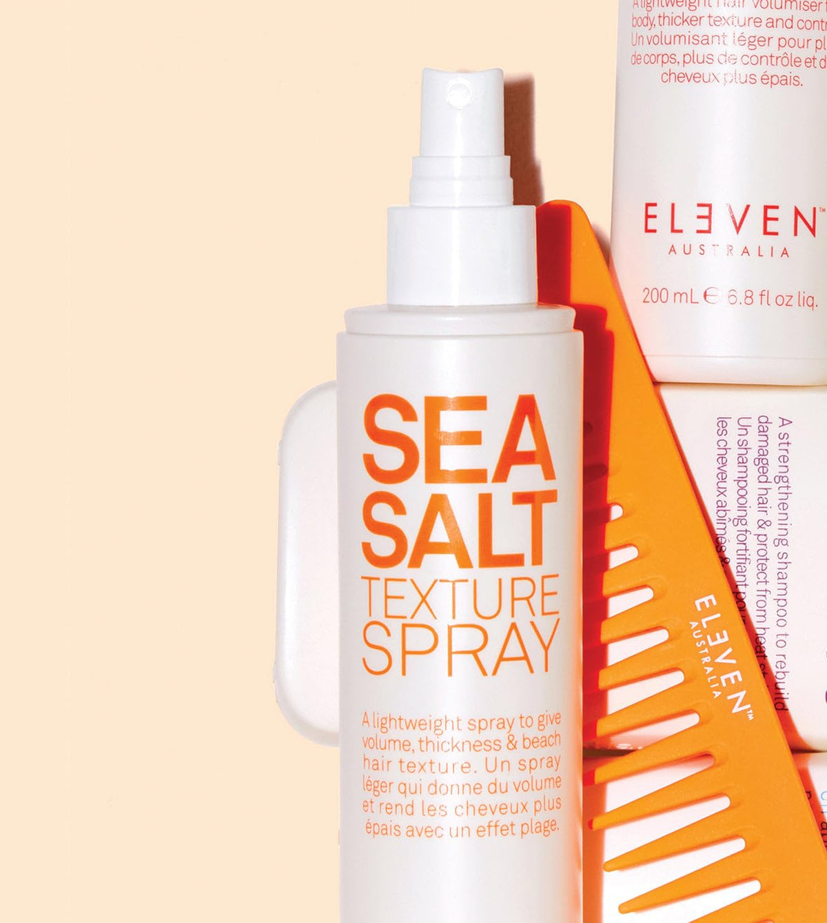Antique White ELEVEN AUSTRALIA Sea Salt Texture Spray for Volume