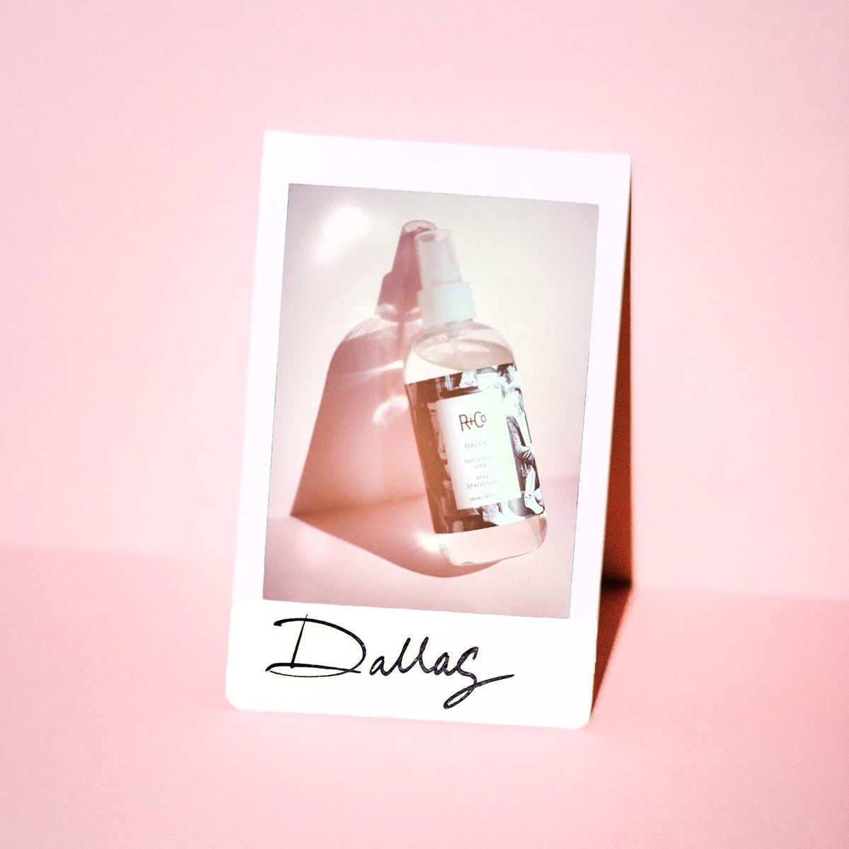 Misty Rose R+Co Dallas Hair Thickening Spray, Volumizing & Texturizing, 8.5 oz