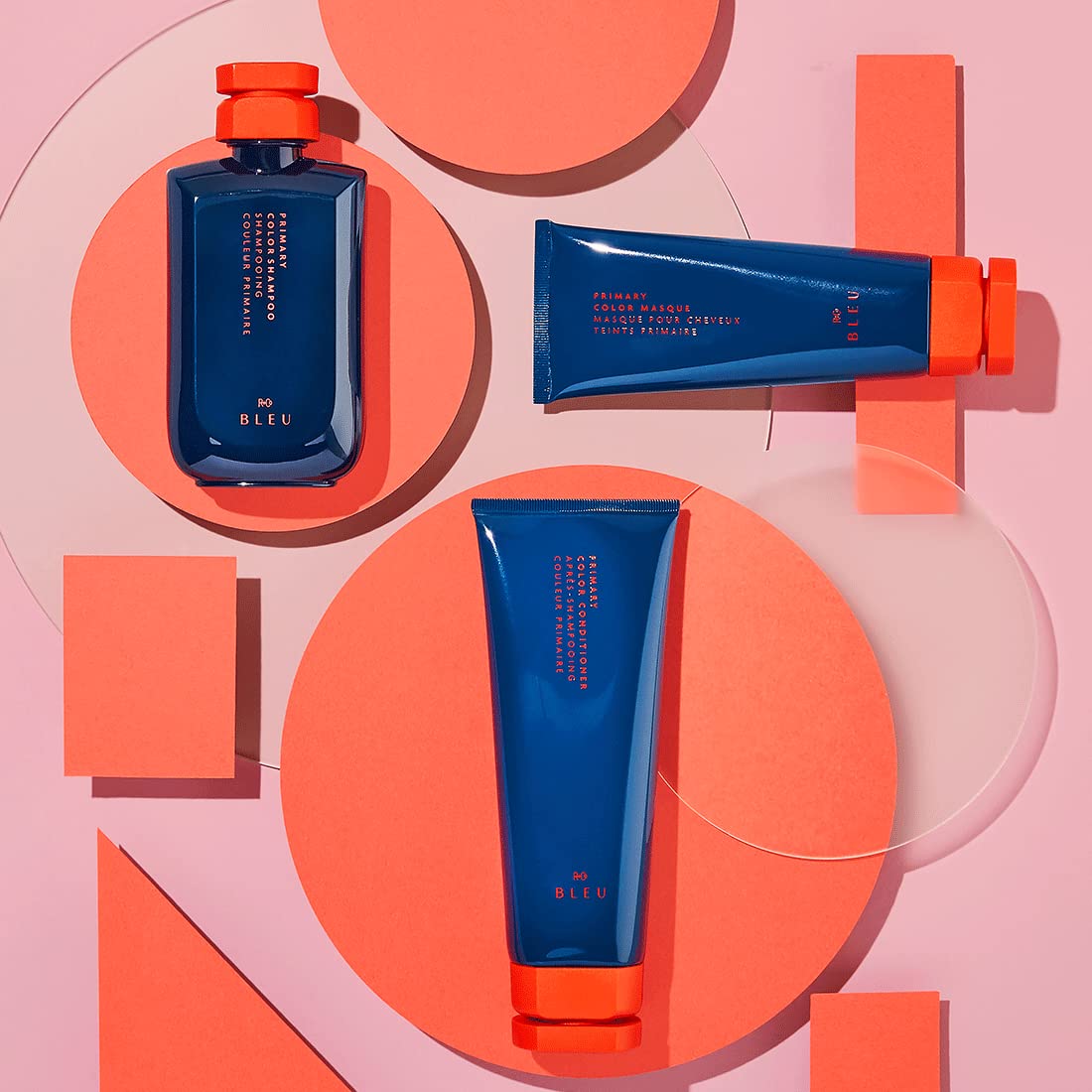 Light Pink R+Co BLEU Primary Color Masque