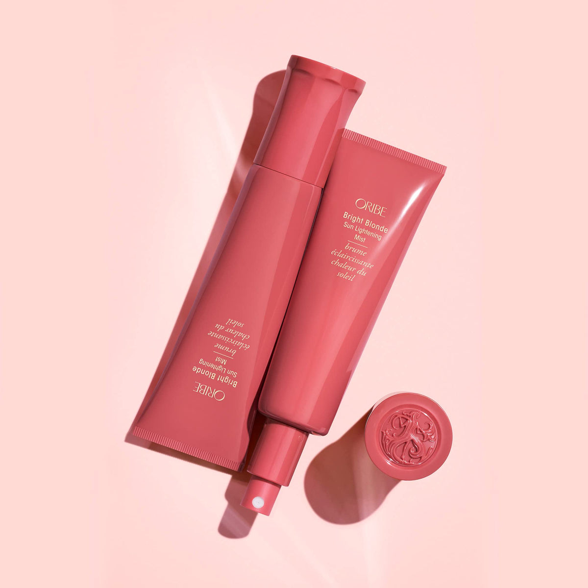 Misty Rose Oribe Bright Blonde Sun Lightening Mist - Enhances Blonde Hues - 3oz