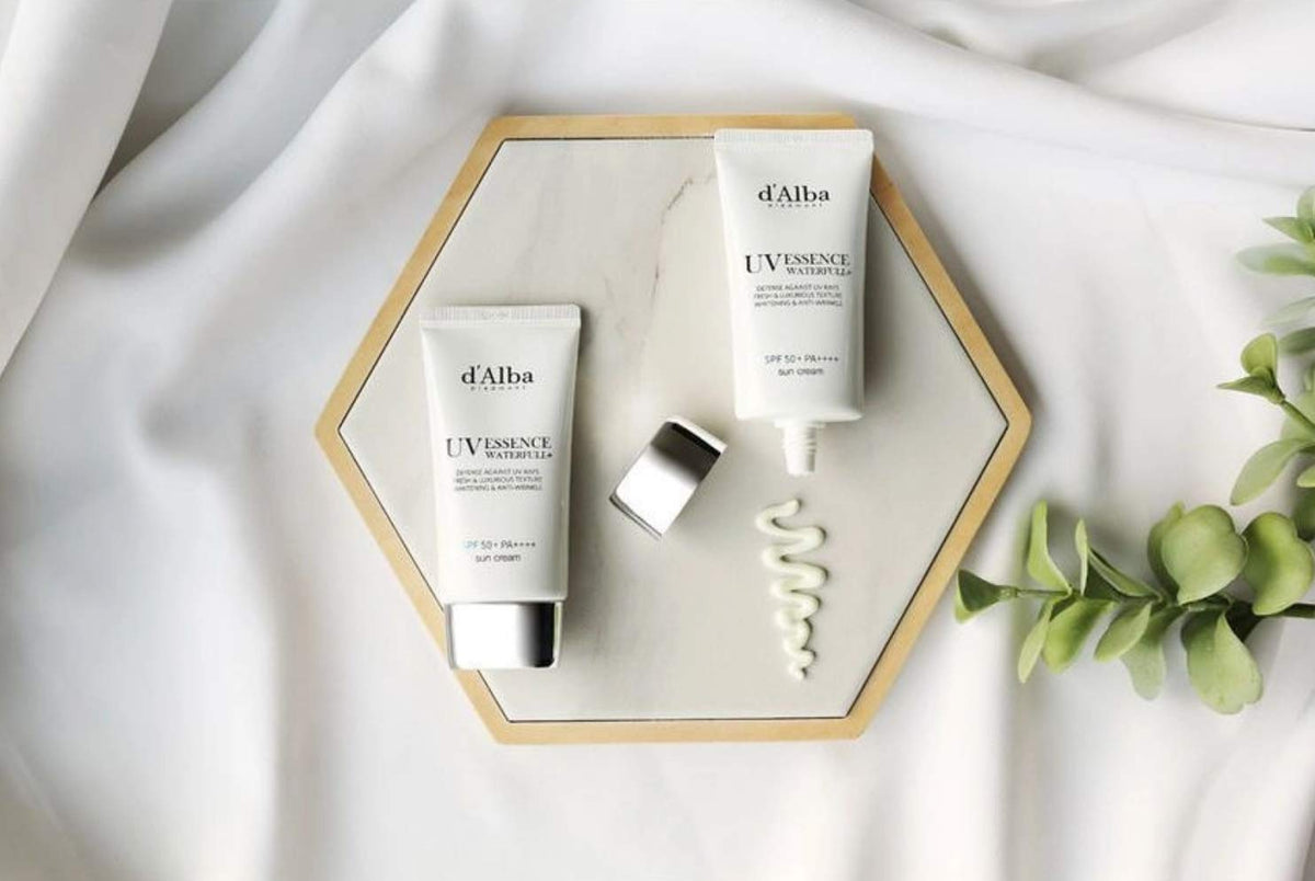 Lavender d'Alba Piedmont [ORIGINAL] UV Essence Sunscreen for Face SPF 50+ Face Moisturizer Ultra Violet Protection White Truffle Sun Cream Hydrate Skin and Decrease Wrinkles
