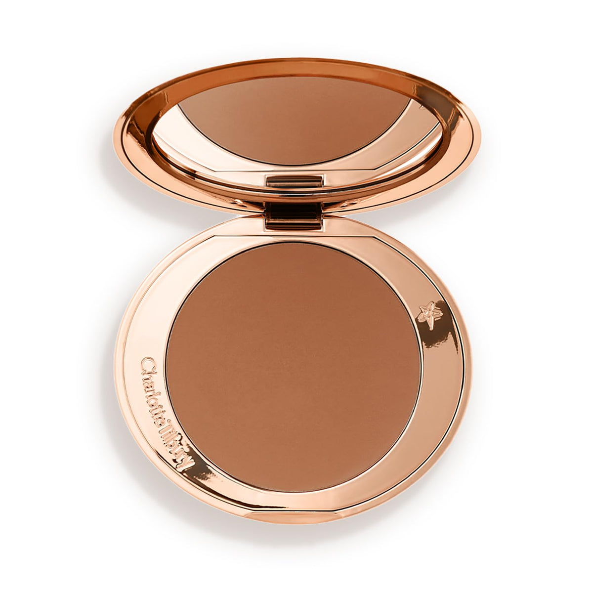 Sienna Charlotte Tilbury Airbrush Matte Bronzer - Smoothing & Blurring Powder