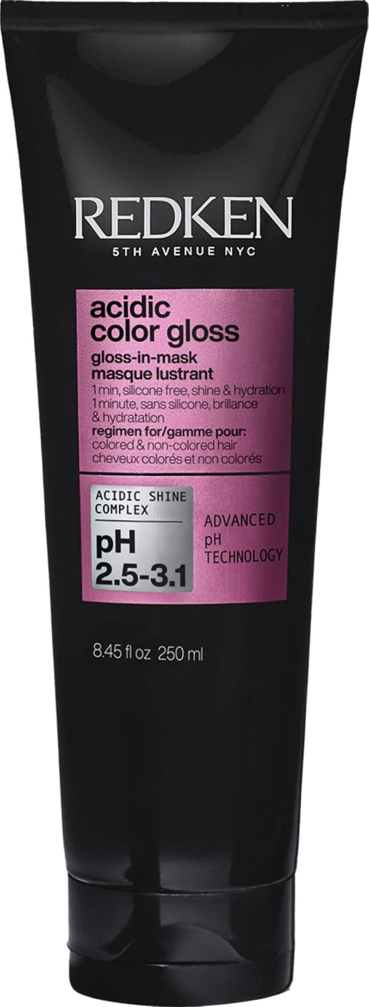 Redken Acidic Color Gloss Gloss-in-Mask – For Hair Shine, 8.5 Fl Oz