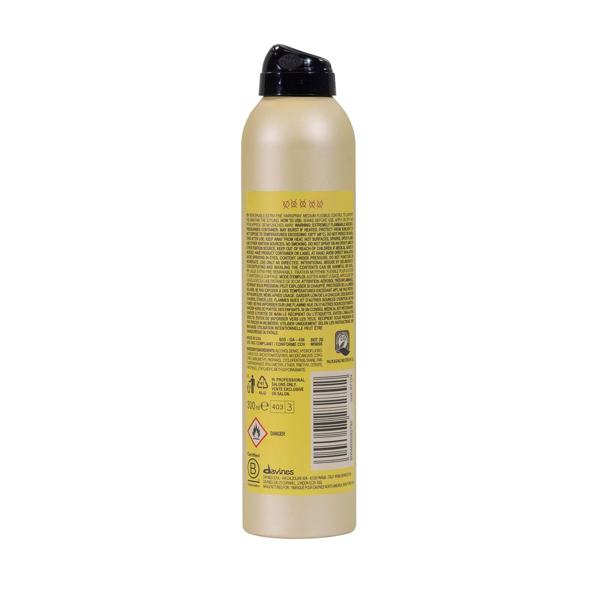 Tan Davines This Is A Perfecting Hairspray