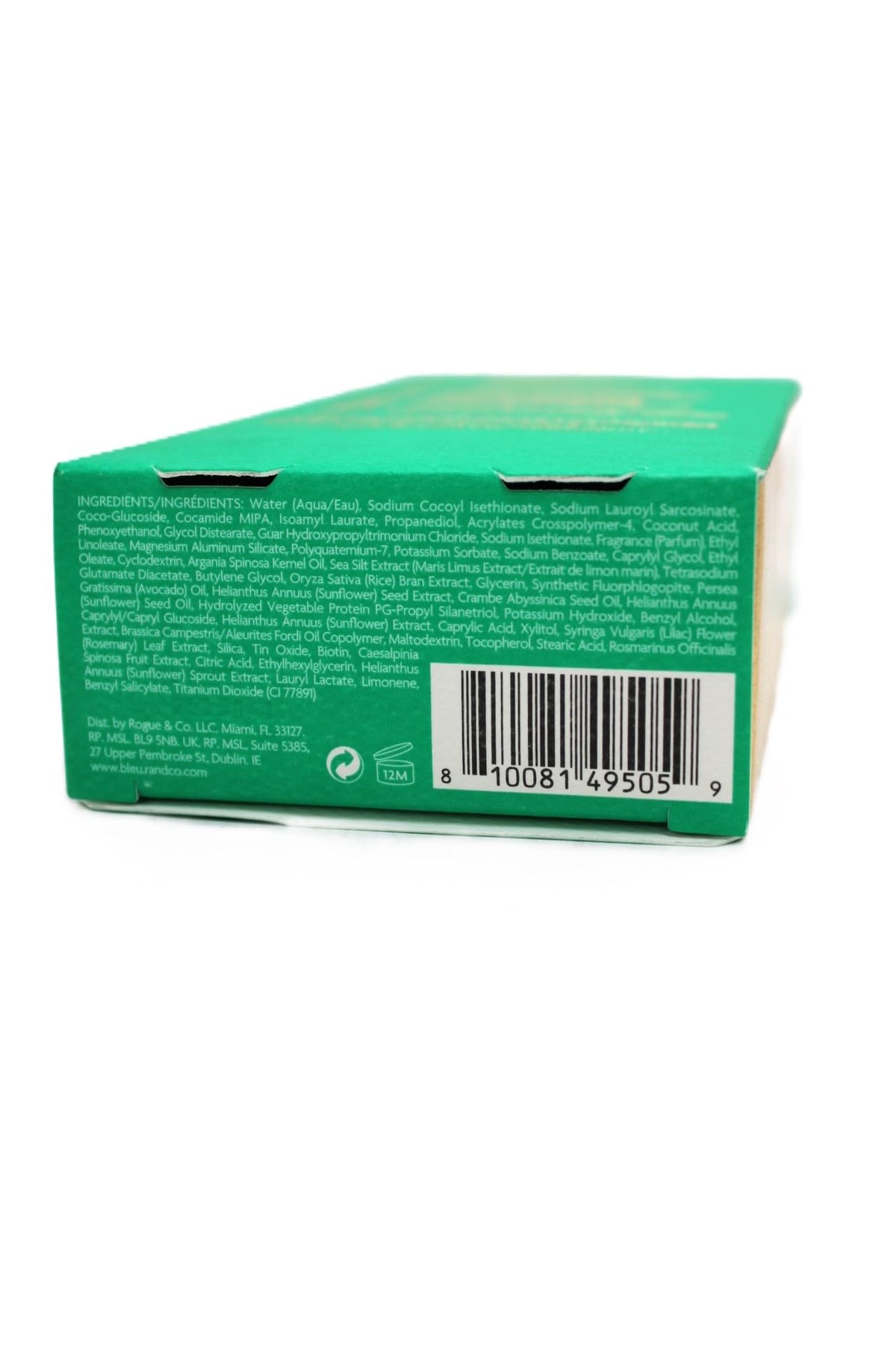 Medium Sea Green R+Co BLEU DE LUXE Reparative Shampoo Mini, 1 Oz