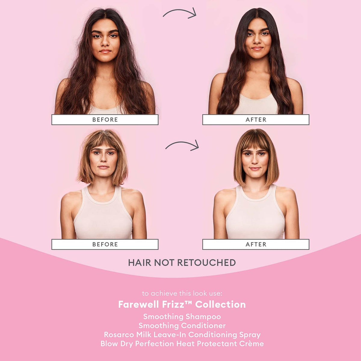 Misty Rose Briogeo Farewell Frizz Blow Dry Perfection & Heat Protectant Crème