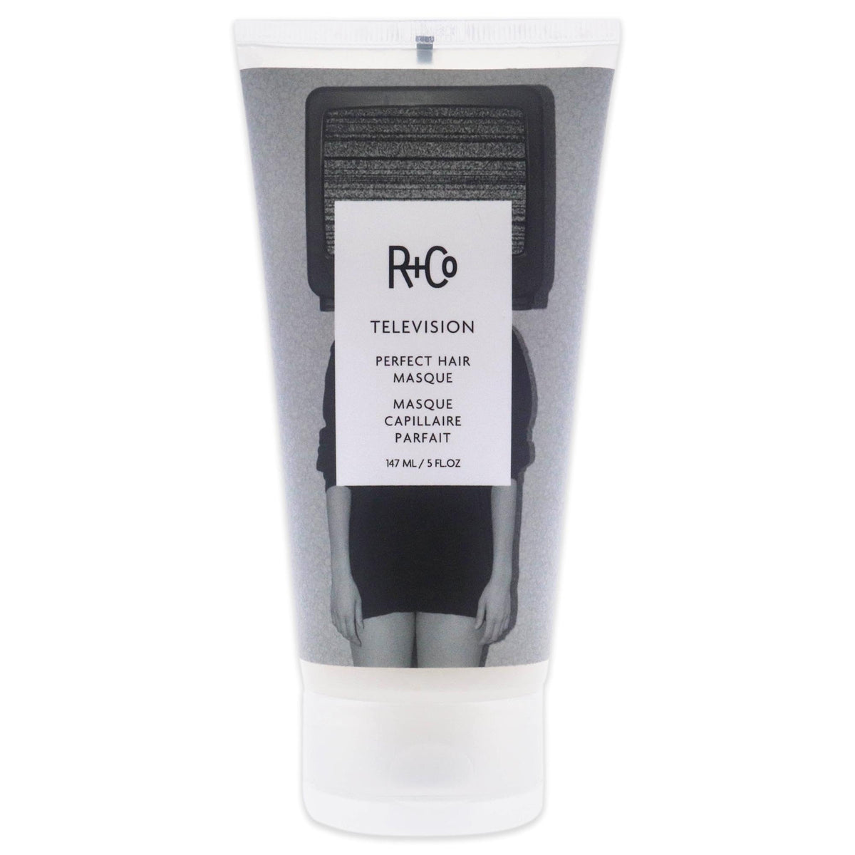 White Smoke R+Co TELEVISION Perfect Hair Masque, 5 Oz