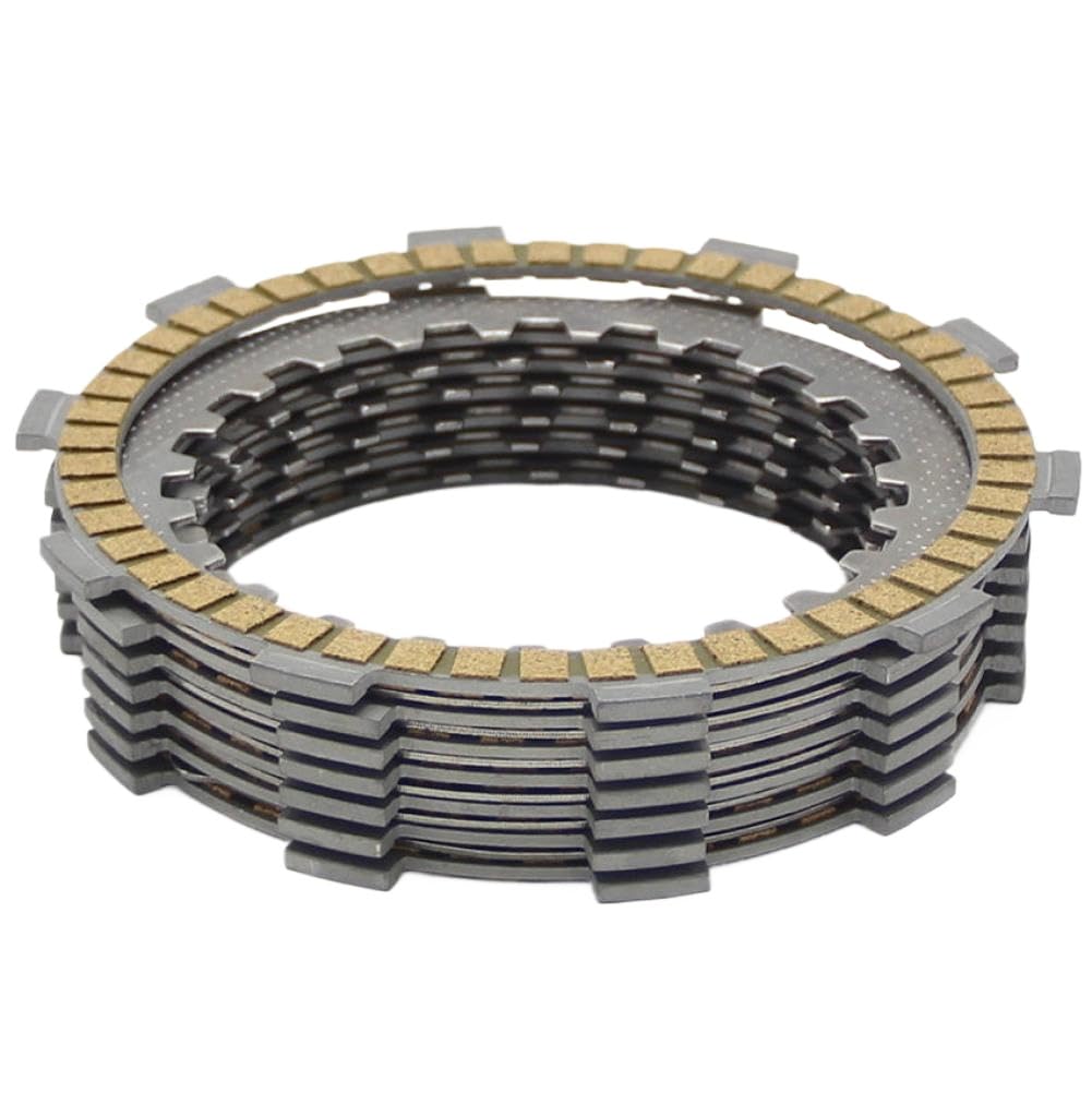 White Smoke Clutch Friction Disc Plate Kit 1V1-16324-00 Compatible With DT230 DT230R Lanza DT125E DT125 DT200R DT125R DT125RE DT125X