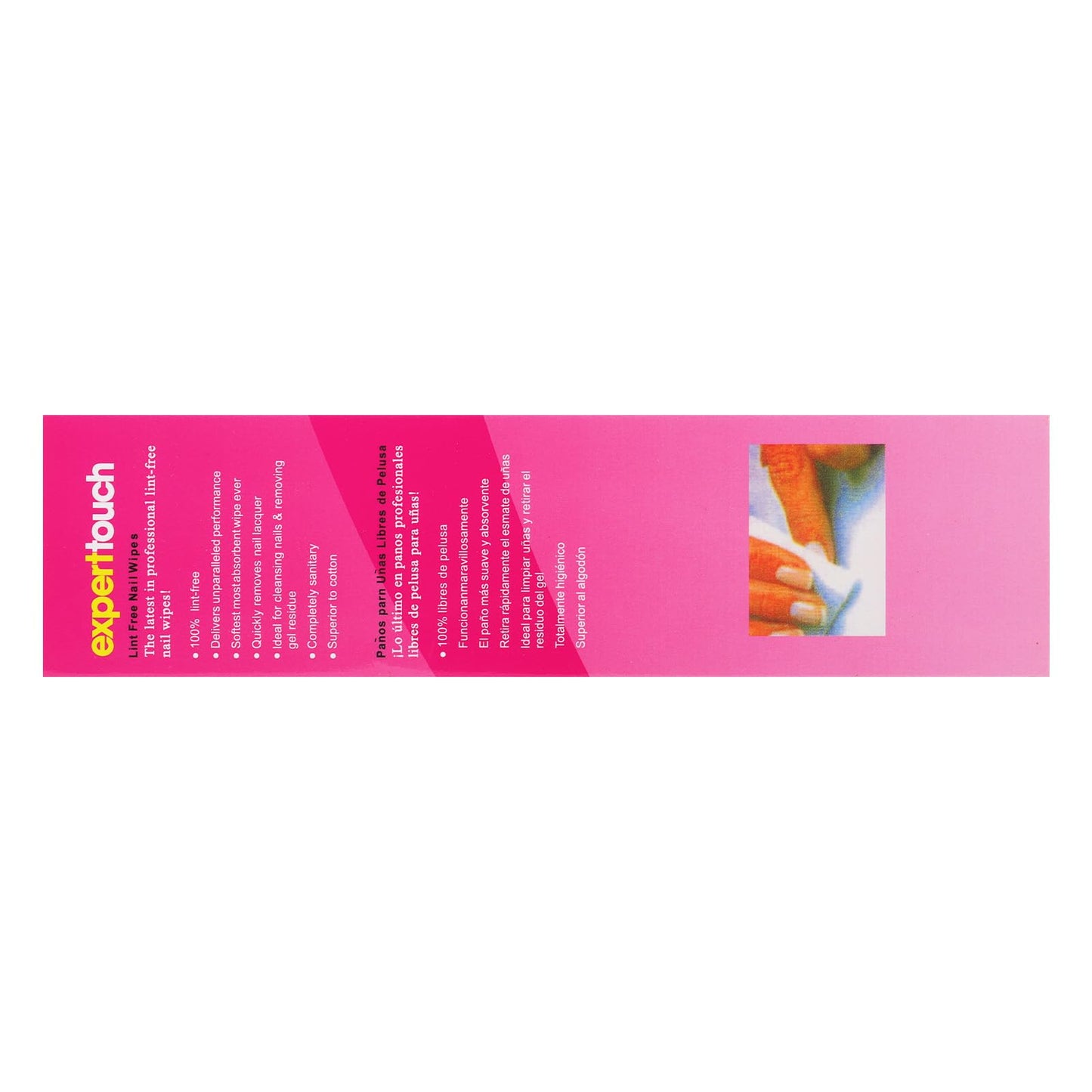 Violet Red 960 pcs Lint Free Nail Wipes Cotton Pads Remover to Soak Off Acrylic Gel Nail Polish with Pumb Bottle Dispenser and 1 Cuticle Pusher Tbestmax