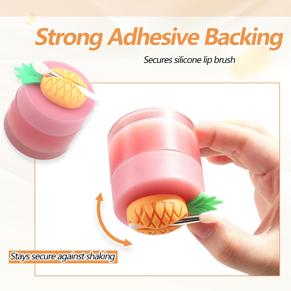 White Smoke LIUZONGIN 12 Pcs Lip Brush Holder Set Compatible with LANEIGE Lip Mask
