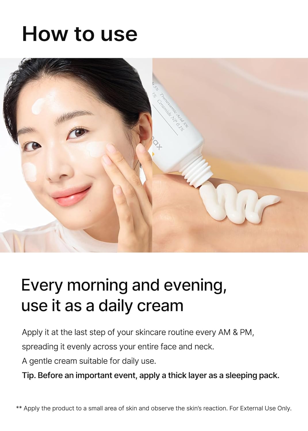 White Smoke celimax Pore+Dark Spot Cream | with Niacinamide, Tranexamic Acid, TXA Cream, Pore Minimizer, Non-Irritating, Hydrating, For Sensitive Skin, 35ml, Mothers Day Gift