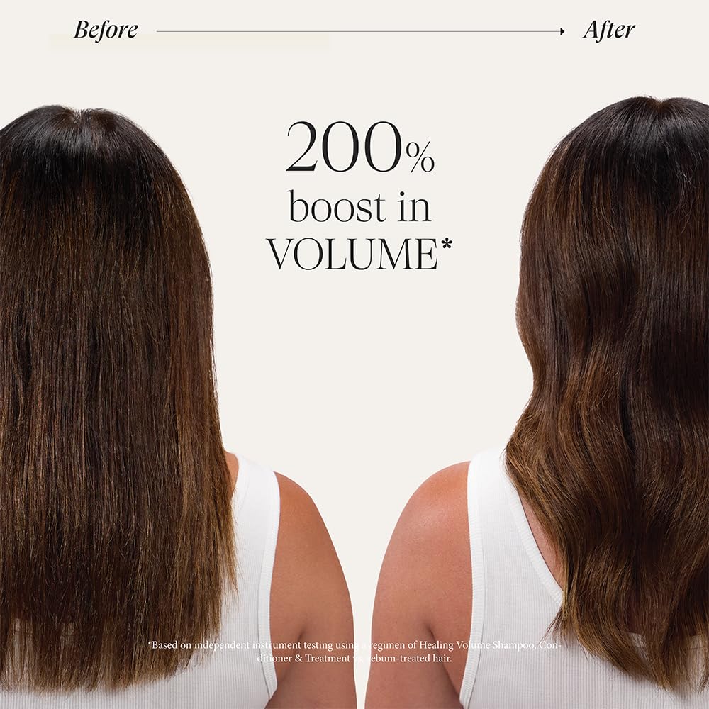 Seashell L'ANZA Healing Volume Hair Thickening Treatment Spray, Instant Fullness, Volumizing, Anti-Frizz, Plumps Strands, Heat & UV Defense, Adds Shine, Color Safe Anti-Humidity, Sulfate Free (3.4 Fl Oz)