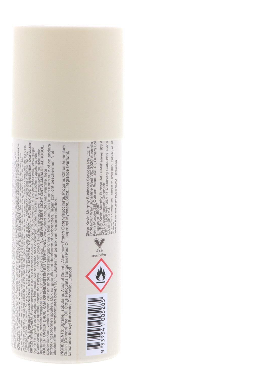 Gray Kevin Murphy Fresh Hair Dry Shampoo Spray, 3.4 oz Pack of 2
