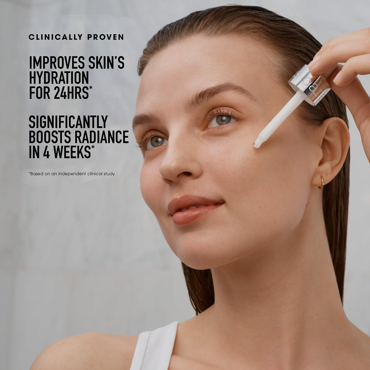 Gray bareMinerals Skin Rescue Pure Moisture Face Serum, 1 oz