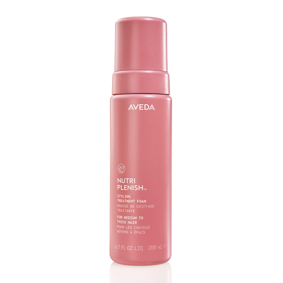 Pale Violet Red Aveda Nutriplenish Styling Treatment Foam