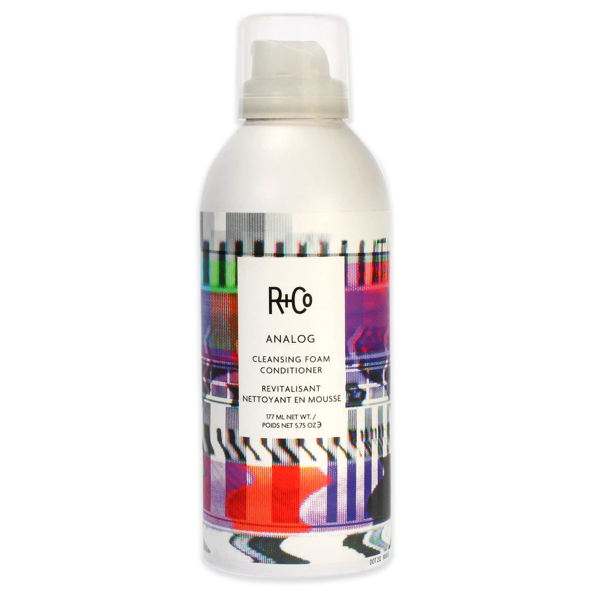 White Smoke R+Co ANALOG Cleansing Foam Conditioner 177 ml / 5.75 oz