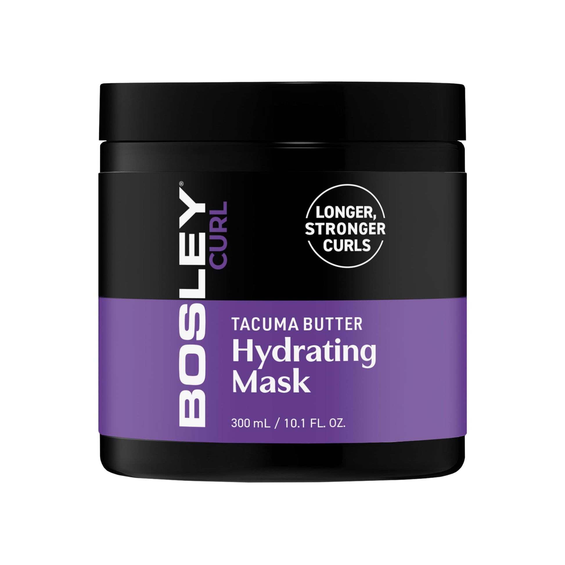 Black Bosley Curl Ultra Hydrating System – 3-Step Anti-Thinning Regimen with Shampoo, Hydrating Mask & Scalp Serum – Tacuma Butter, Biotin, Saw Palmetto & Rosemary – For Curly & Coily Hair