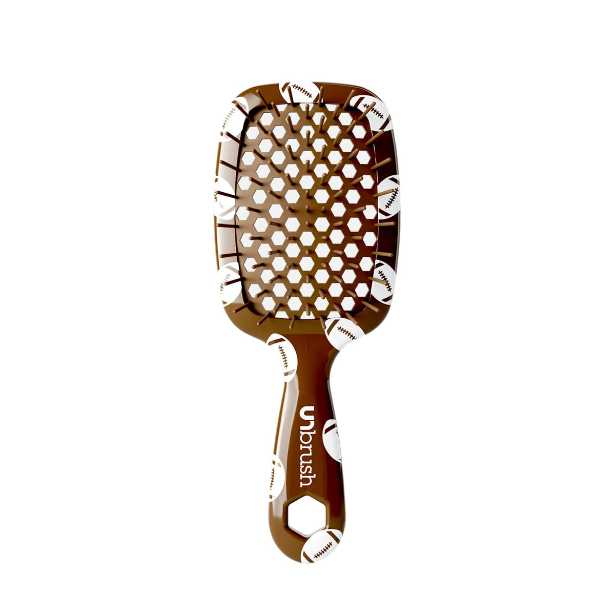 White Smoke FHI Heat UNbrush Mini Detangling Brush for Wet & Dry Hair