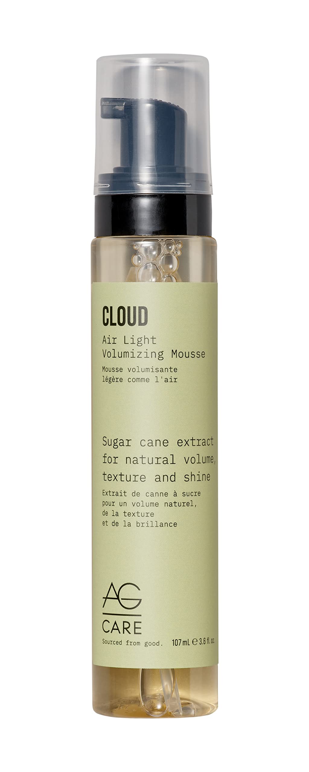 Gray AG Care Cloud Air Light Volumizing Mousse, 3.6 Fl Oz