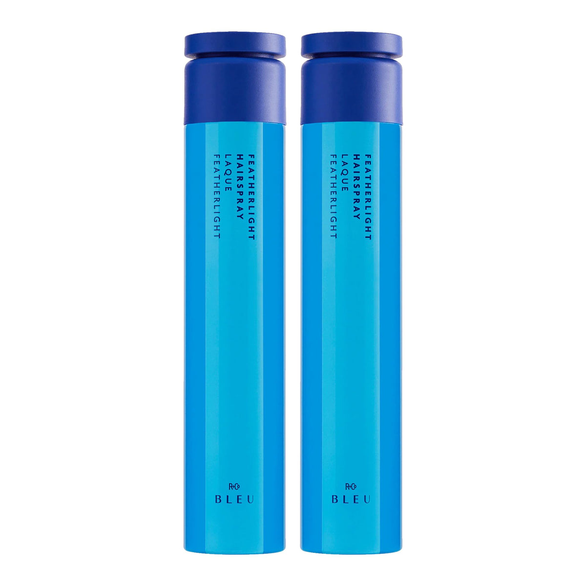 Dark Turquoise R+Co BLEU FEATHERLIGHT Hairspray 2 Pack