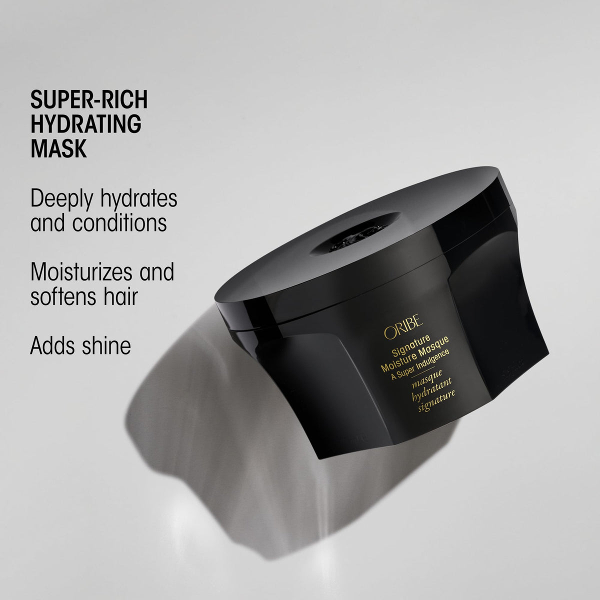 Light Gray Oribe Signature Mask - Deeply Hydrates, Softens & Smooths Hair - 5.9oz