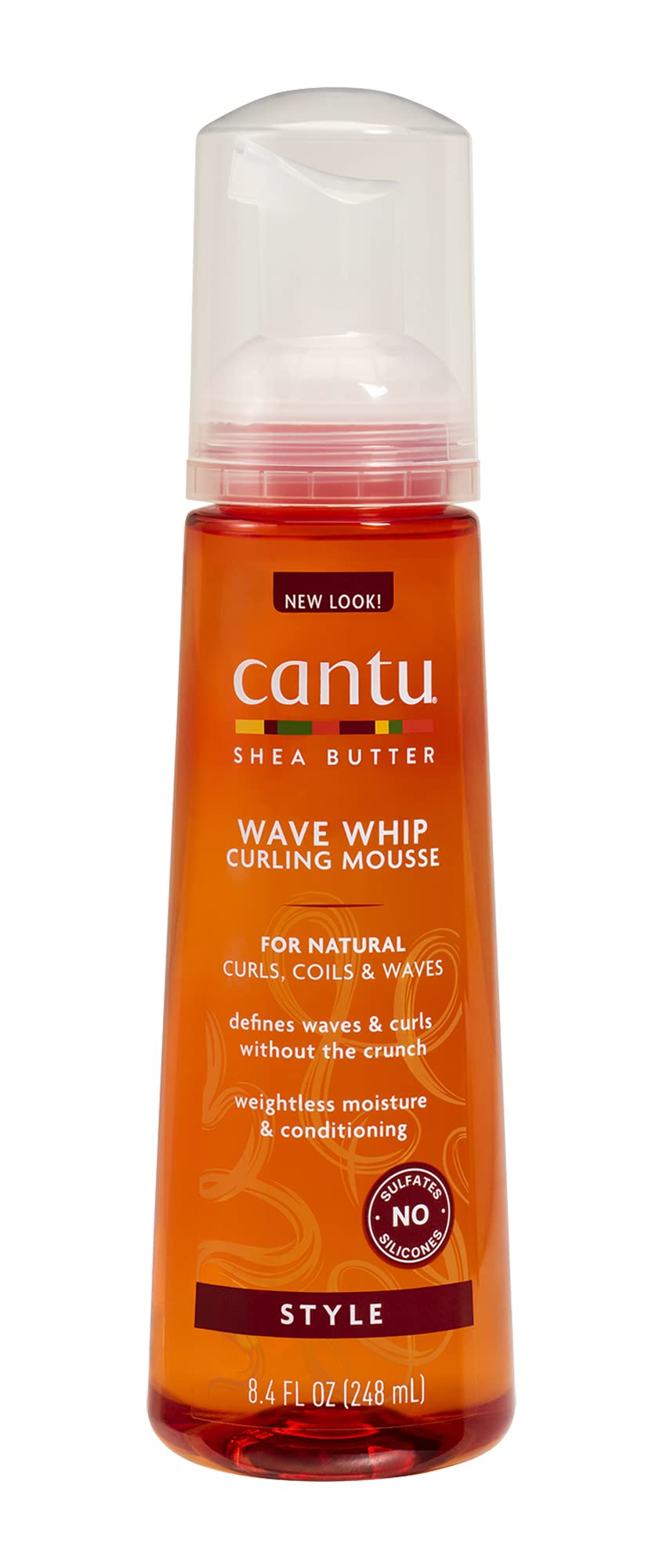 White Smoke Cantu Shea Butter Natural Curl Mousse (Pack of 4)