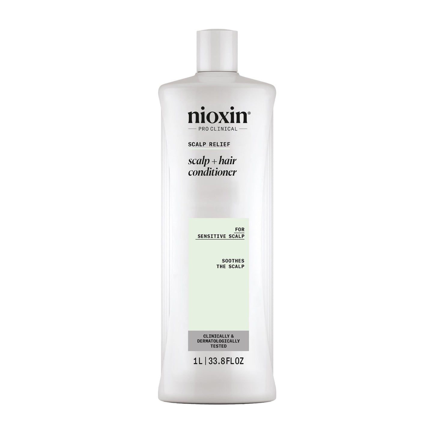 White Smoke Nioxin Scalp Relief Hair Conditioner | For Sensitive Scalp | Made with Aloe Vera and Vitamin E | 33.8 Fl oz.