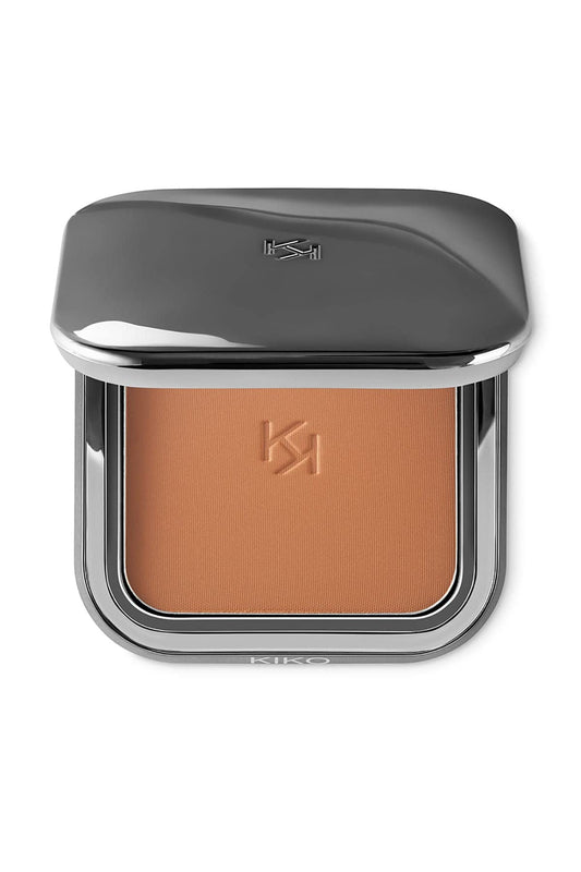 Dim Gray KIKO Milano Flawless Fusion Bronzer Powder, 03 Cinnamon